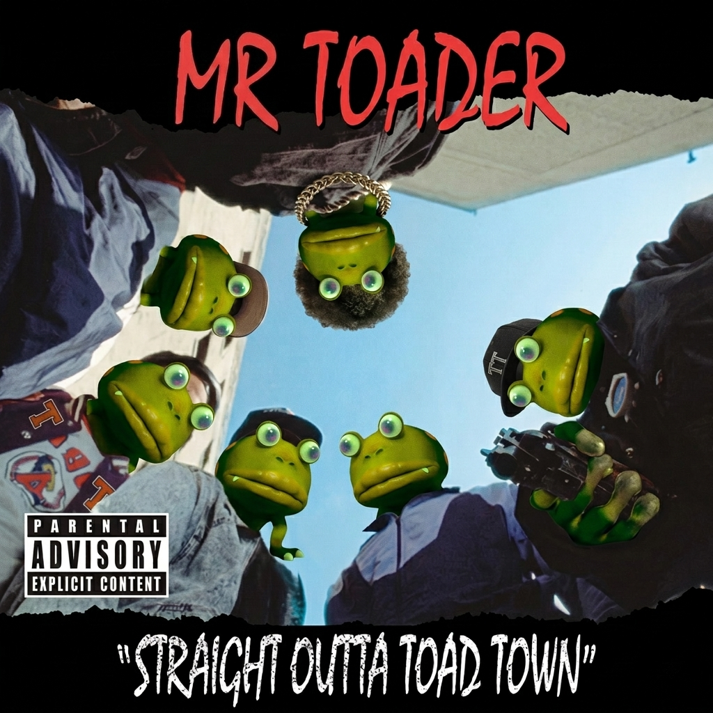 Mr Toader Straight Outta Toad Town cover