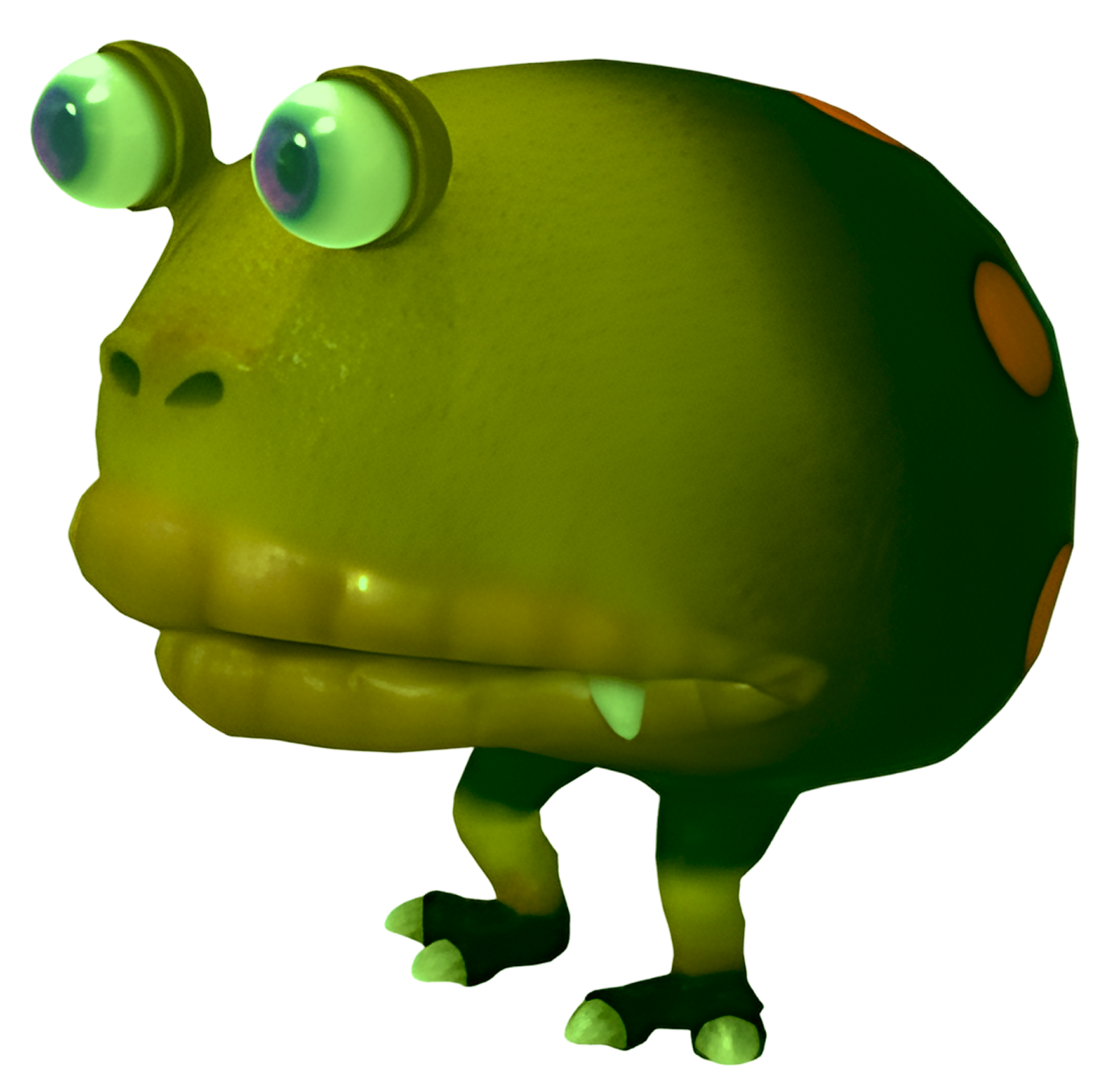 Mr Toader the toad character